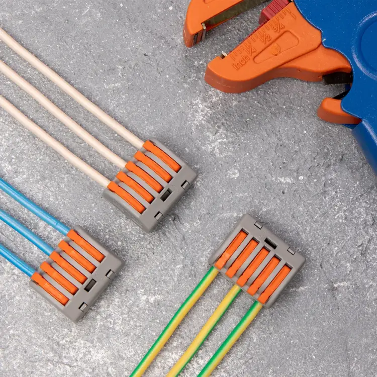 Универсальная пятипроводная клемма REXANT 07-5255-4