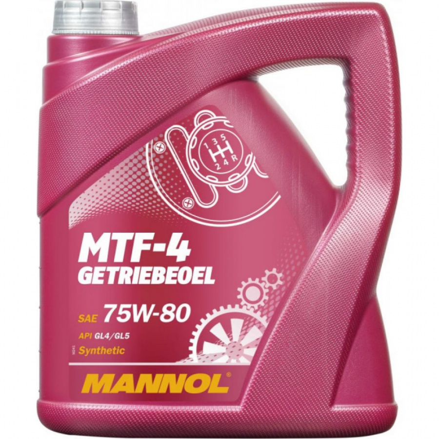 Синтетическое трансмиссионное масло MANNOL MTF-4 GETRIEBEOEL 75W80