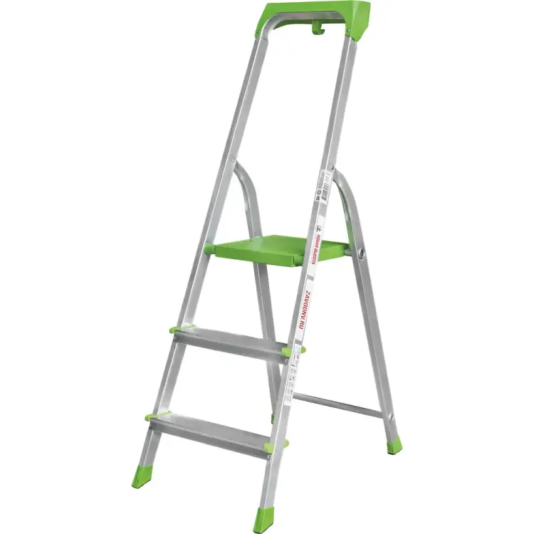 Алюминиевая стремянка с органайзером Новая Высота 2115103 Алюминиевая стремянка с органайзером Новая Высота 2115103