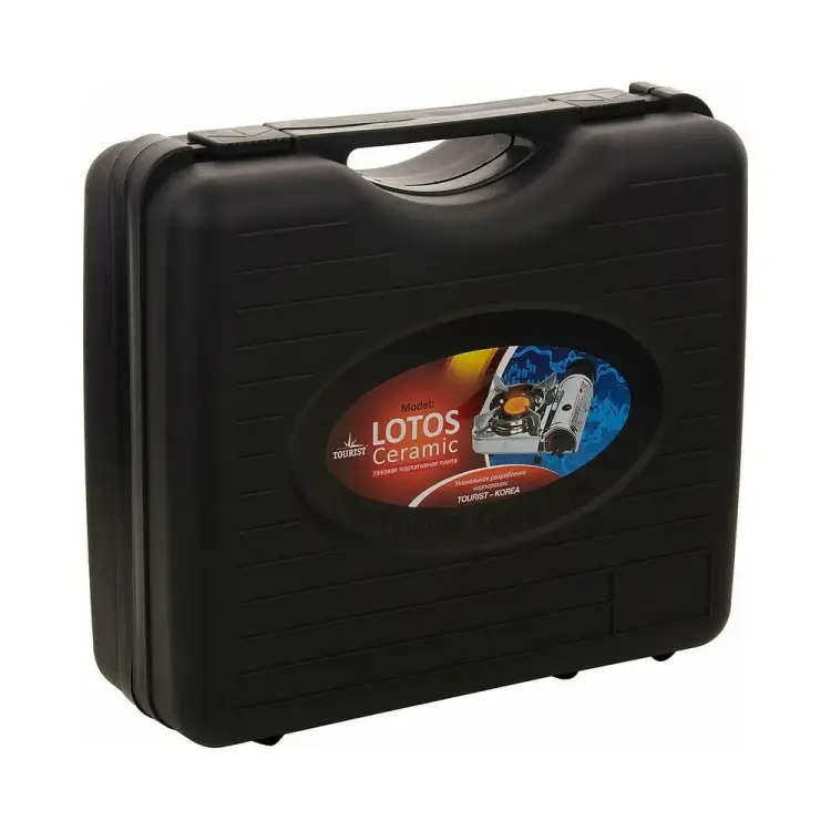 Портативная газовая плита TOURIST LOTOS CERAMIC TR-350 Портативная газовая плита TOURIST LOTOS CERAMIC TR-350