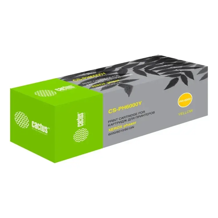 Лазерный картридж для xerox phaser 6000/6010 Cactus 106r01633 807436