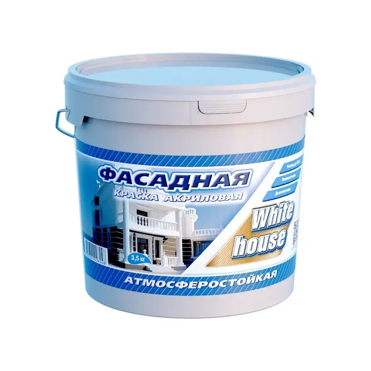 Фасадная морозоустойчивая краска White House 14204 Фасадная морозоустойчивая краска White House 14204