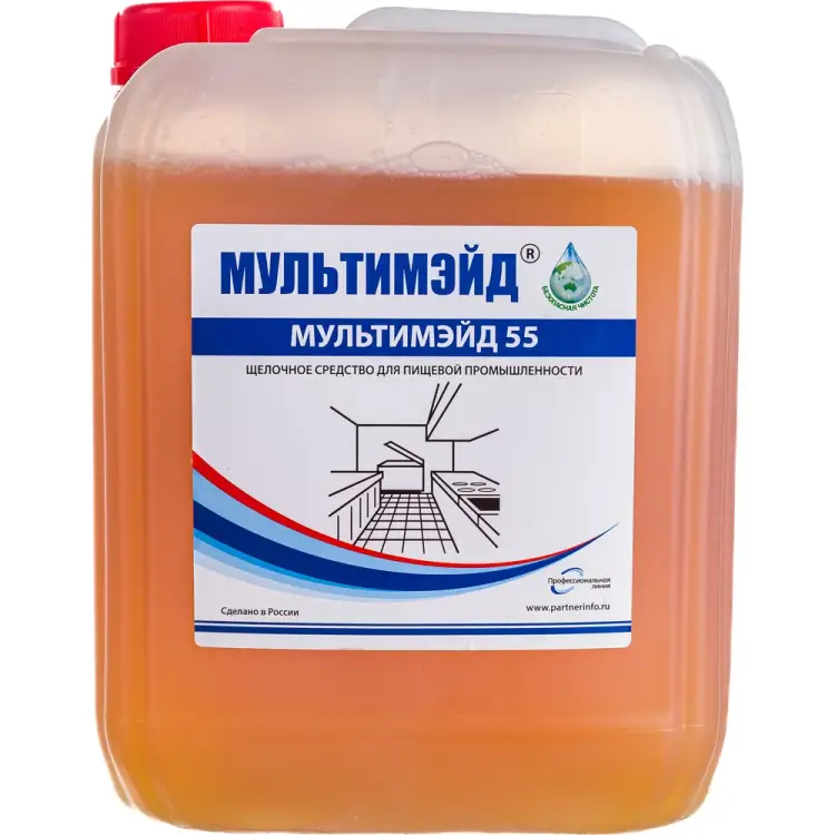 Щелочной удалитель жира копоти, сажи Мультимэйд 55 03908