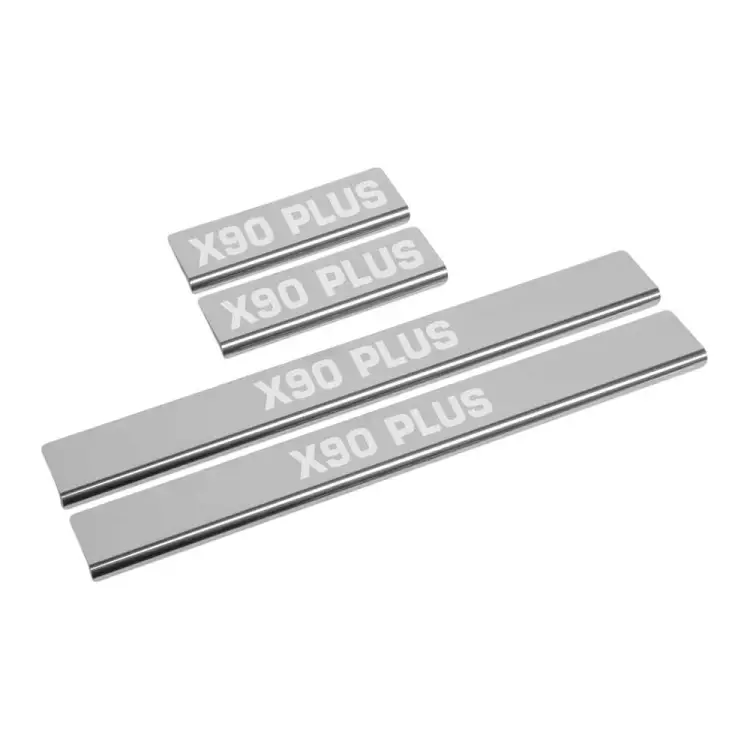 Накладки порогов Jetour X90 Plus 2023- AutoMax AMJEX9001