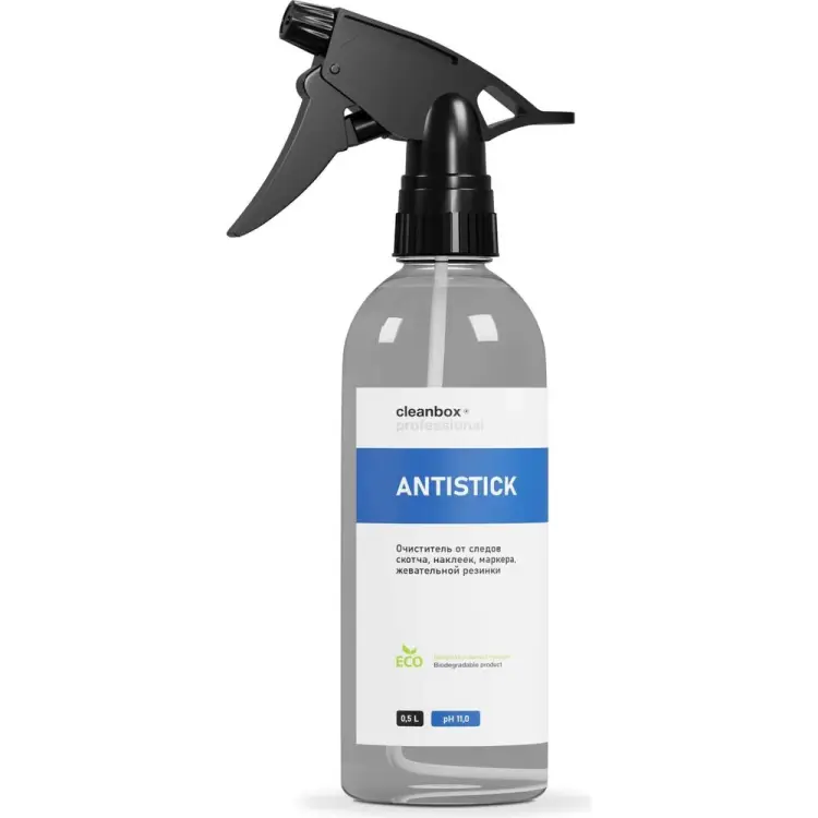 Очиститель следов скотча наклеек, маркера, жевательной резинки CleanBox Professional ANTISTICK 130105ст