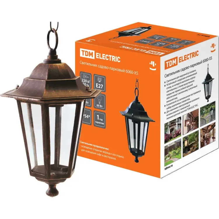 Садово-парковый светильник TDM ELECTRIC 6060-15 SQ0330-0015