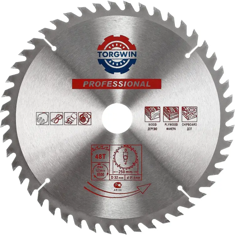 Пильный диск по дереву TORGWIN S57495