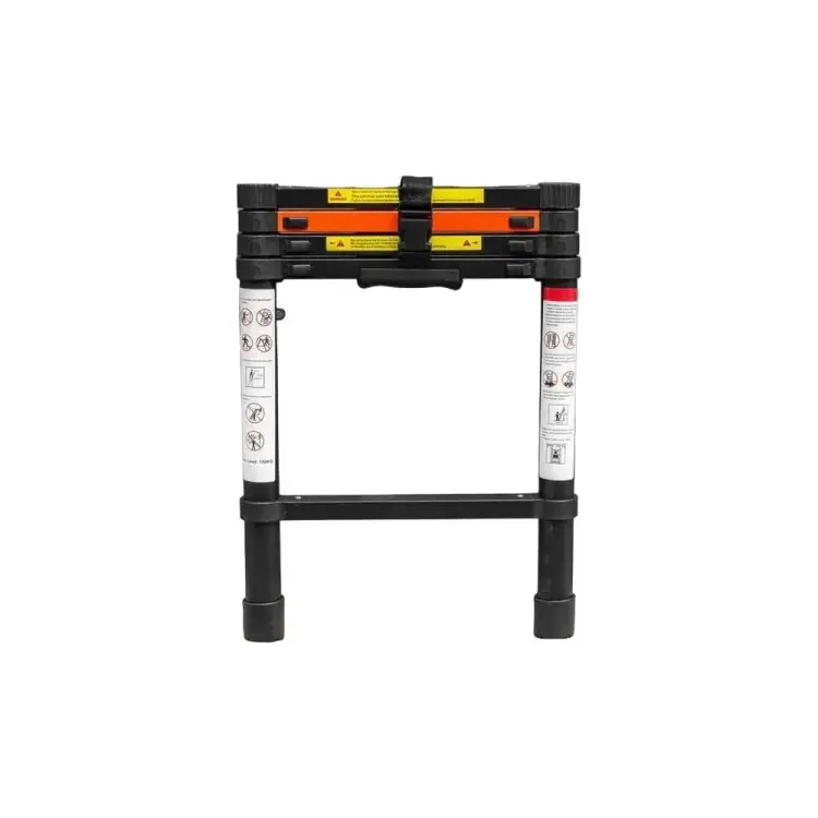 Телескопическая алюминиевая бытовая лестница Rockforce RF-UP140