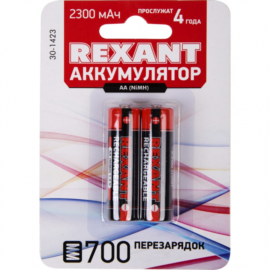 Пальчиковый аккумулятор REXANT 30-1423