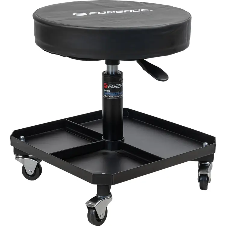 Вращающийся регулируемый стул автослесаря Forsage F-TR6201 BIG(16958)