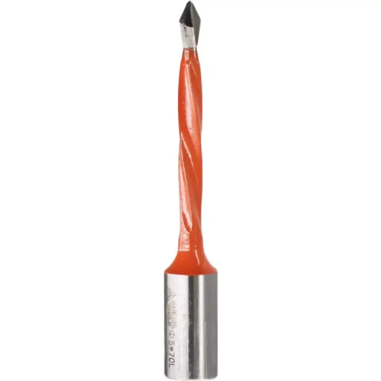 Левое сквозное сверло Deltatools 06-0075