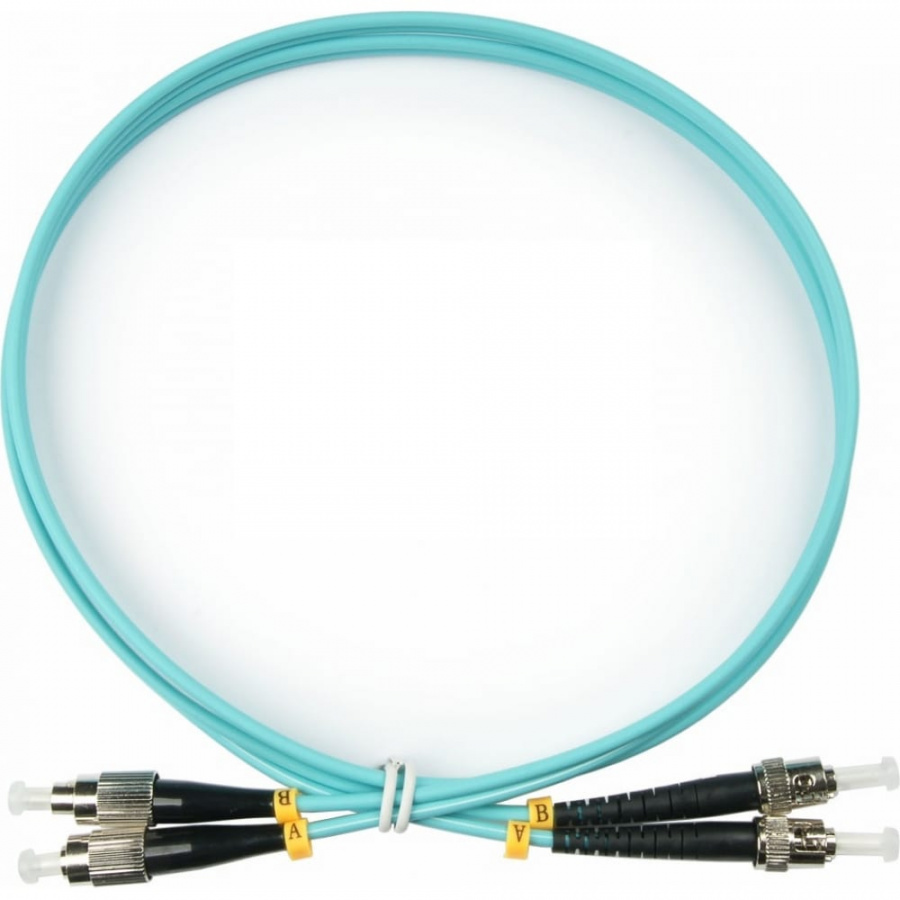 Дуплексный оптический патч-корд TopLan DPC-TOP-OM3-FC/P-ST/P-4.0