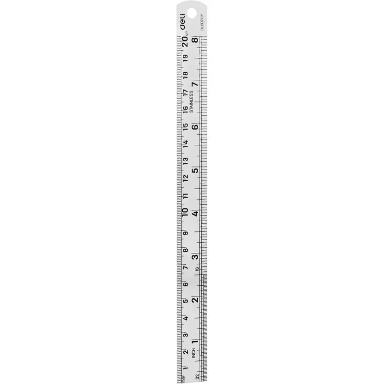 Стальная линейка DELI dl8020y 118990 Стальная линейка DELI dl8020y 118990