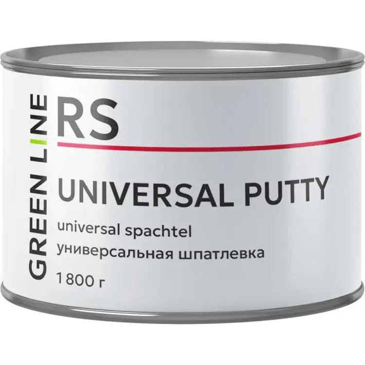 Универсальная шпатлёвка GREEN LINE UNIVERSAL PUTTY 50RS–1800–UNI Универсальная шпатлёвка GREEN LINE UNIVERSAL PUTTY 50RS–1800–UNI