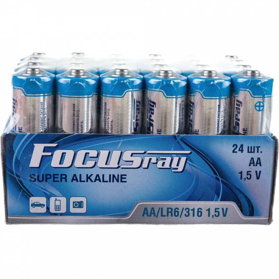 Батарейки Focusray Super ALKALINE