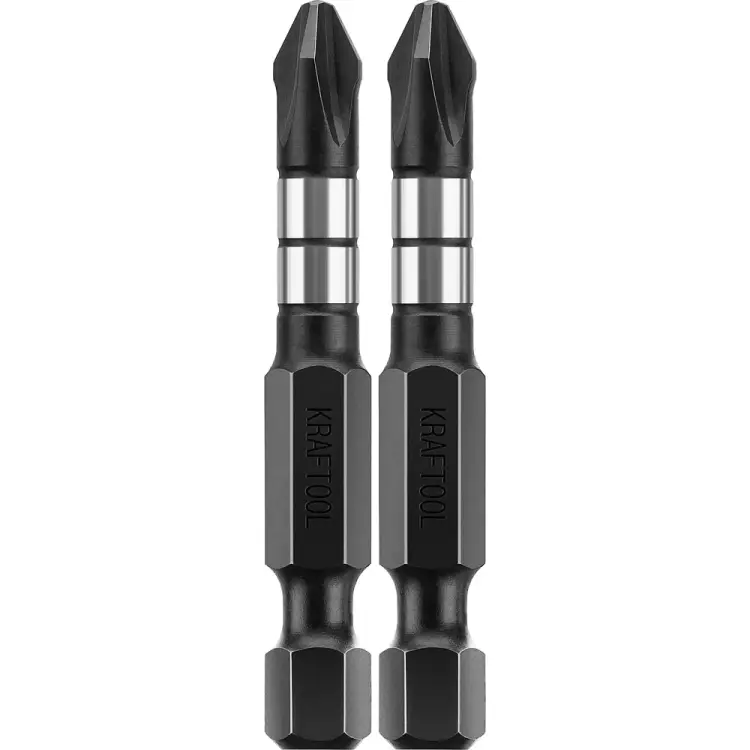 Биты KRAFTOOL Impact Pro 26191-2-50-S2 Биты KRAFTOOL Impact Pro 26191-2-50-S2