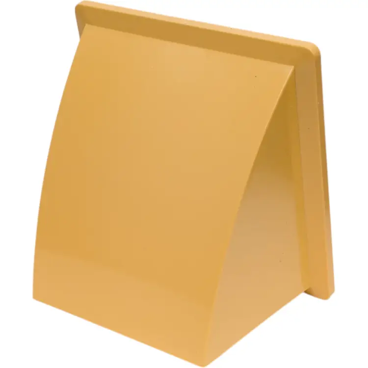 Вытяжной выход стенной Эвент 175К100ФВ, бежевый