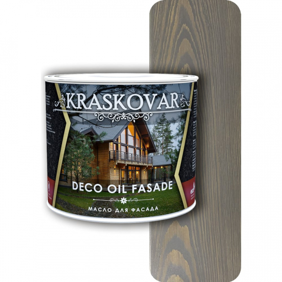 Масло для фасада Kraskovar Deco Oil Fasade