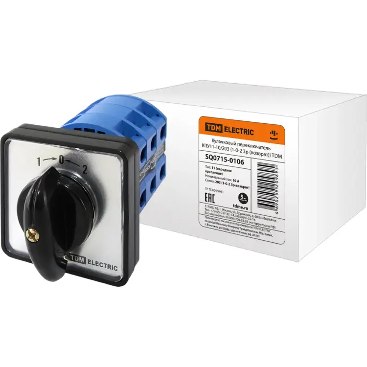 Переключатель TDM ELECTRIC КПУ11-10/203 SQ0715-0106