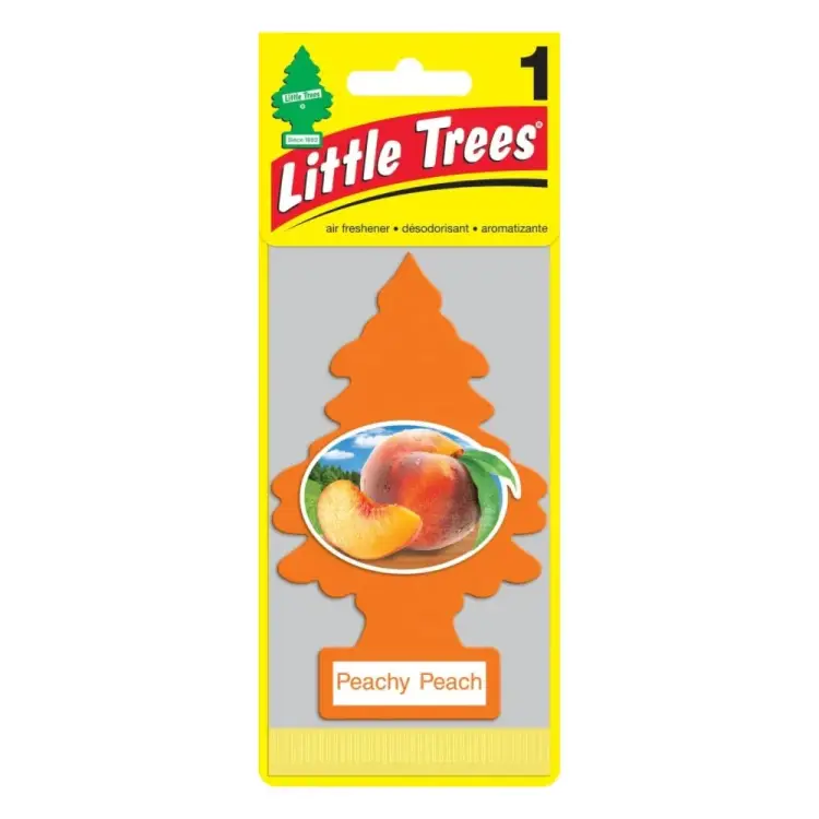 Ароматизатор в машину Car-Freshner Ёлочка Персик U1P-10319-RUSS