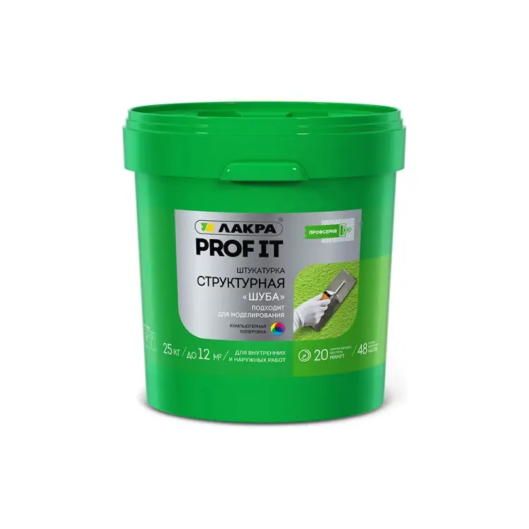 Структурная штукатурка ЛАКРА PROF IT Лк-00008188