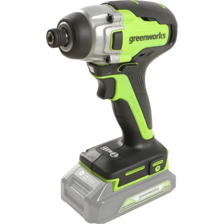 Ударный аккумуляторный винтоверт GreenWorks GD24ID3 3802807 Ударный аккумуляторный винтоверт GreenWorks GD24ID3 3802807