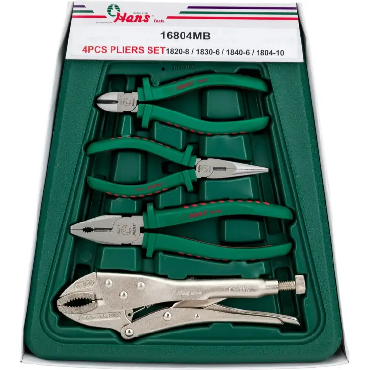 Набор губцевого инструмента HANS 16804MB