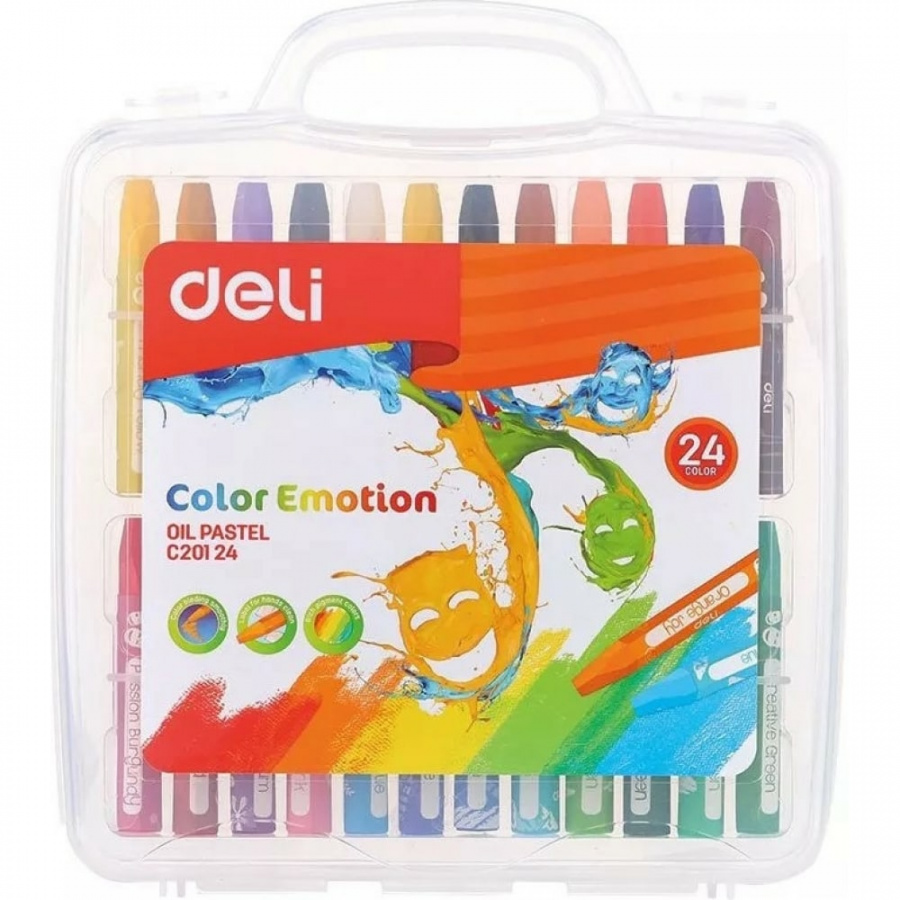 Масляная пастель DELI Color Emotion EC20124