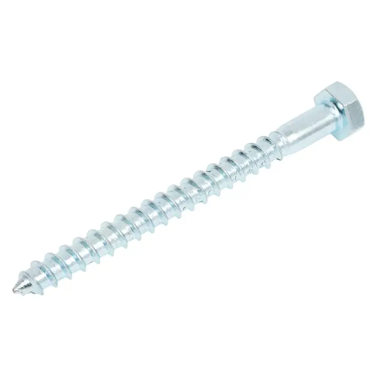 Оцинккованный шестигранный шуруп STARFIX 8x90 мм, DIN 571, 50 шт. SMC2-61761-50