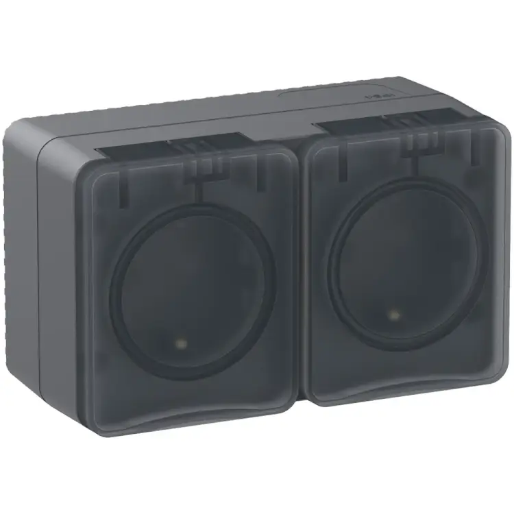 Двойная розетка Systeme Electric AtlasDesign PROFI ATN544026