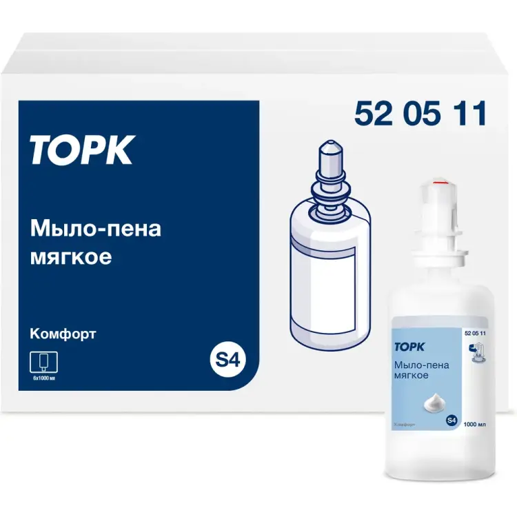 Жидкое мягкое мыло пена TORK Advanced 25529