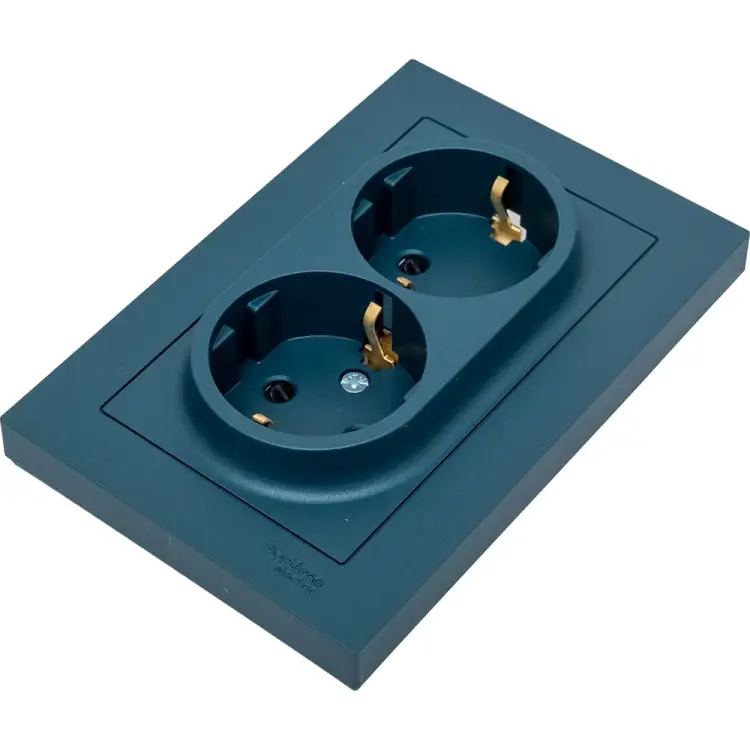 Двойная розетка Systeme Electric AtlasDesign ATN000826