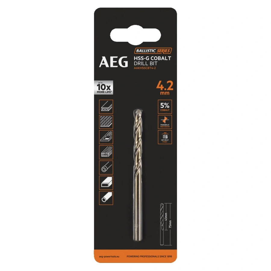 Сверло AEG AAKHSSCBT4-2 4932479329