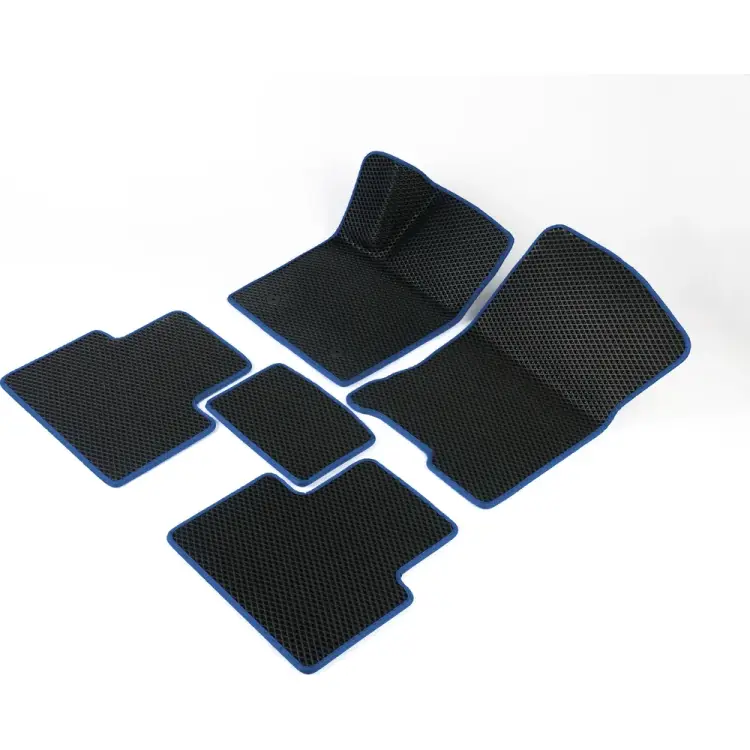 Автомобильные коврики для Renault Fluence 2009 - 2017 (Рено Флюенс) Vicecar DL37023-темносиний