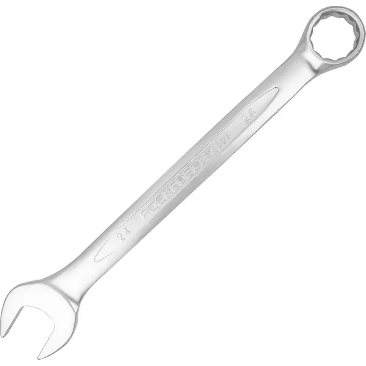 Прямой двенадцатигранный комбинированный ключ Rockforce RF-75524(853)