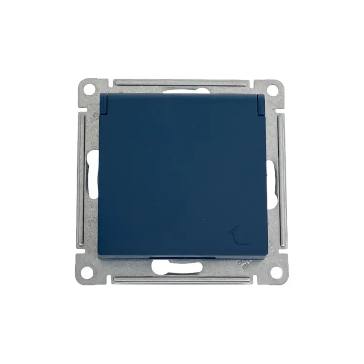 Розетка Systeme Electric Atlasdesign аквамарин ATN001146