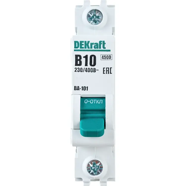 Автомат DEKraft ВА101-1P-010A-B 11005DEK 152492