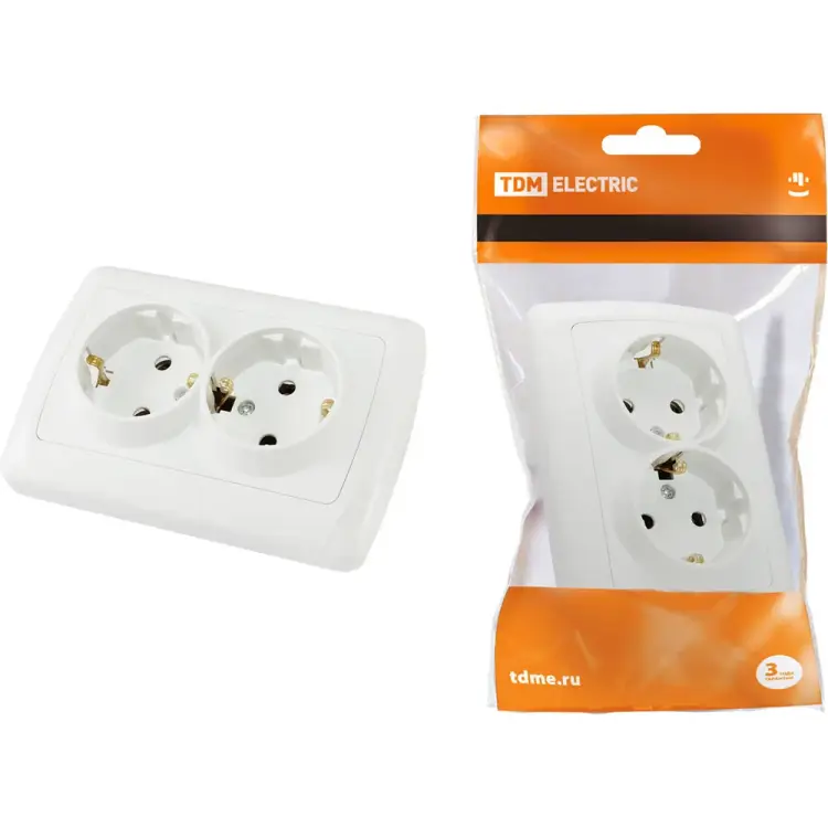 Розетка TDM ELECTRIC Онега SQ1805-0018