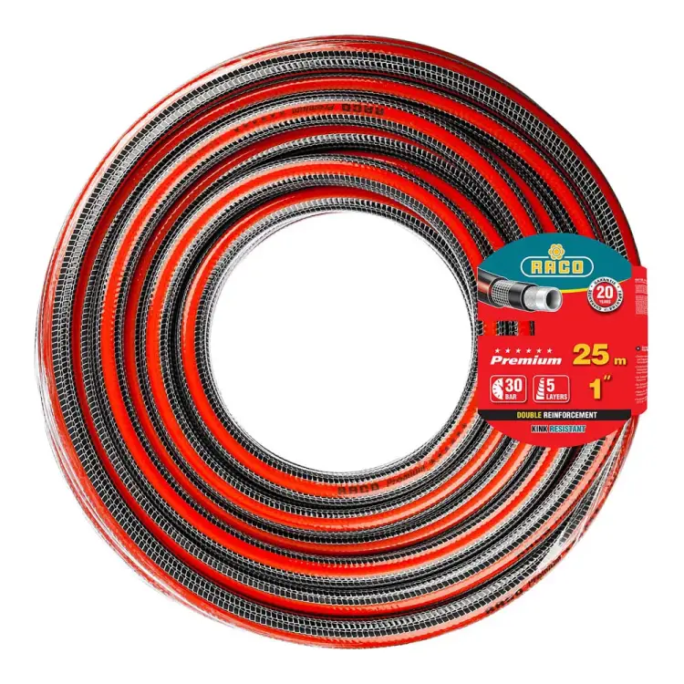 Поливочный пятислойный армированный шланг Raco PREMIUM 40300-1-25_z01 Поливочный пятислойный армированный шланг Raco PREMIUM 40300-1-25_z01