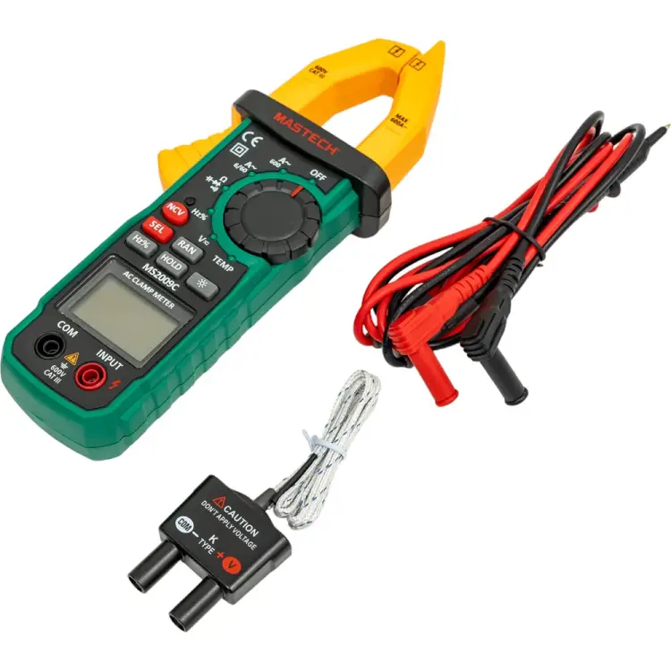 Цифровые токоизмерительные клещи Mastech MS2009C 00-00005945