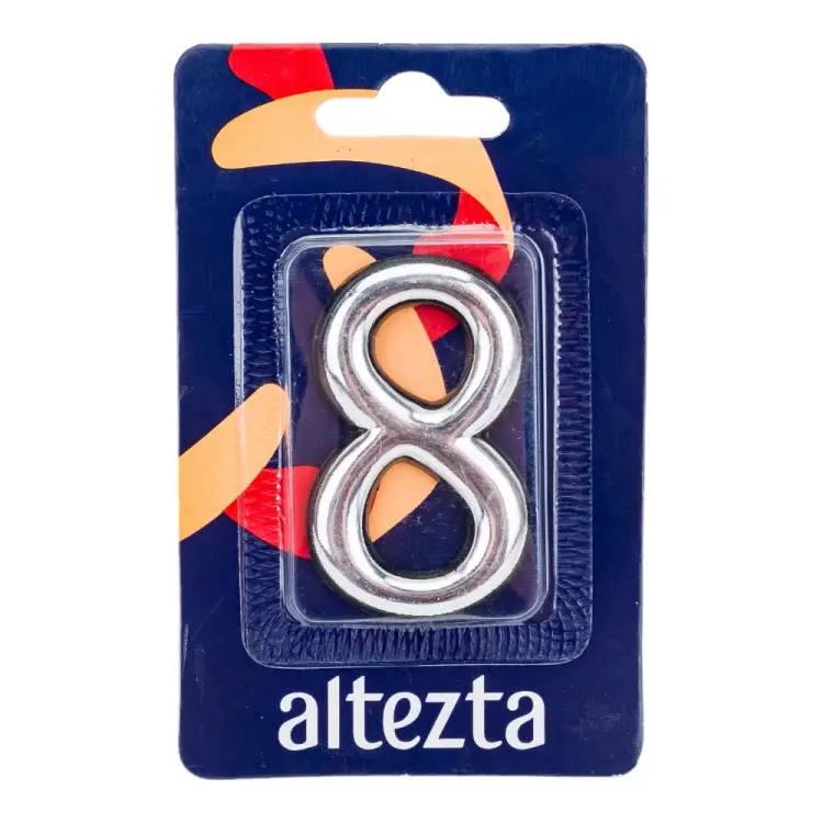 Дверная цифра Левша 8 ALTEZTA У4-9098.Х