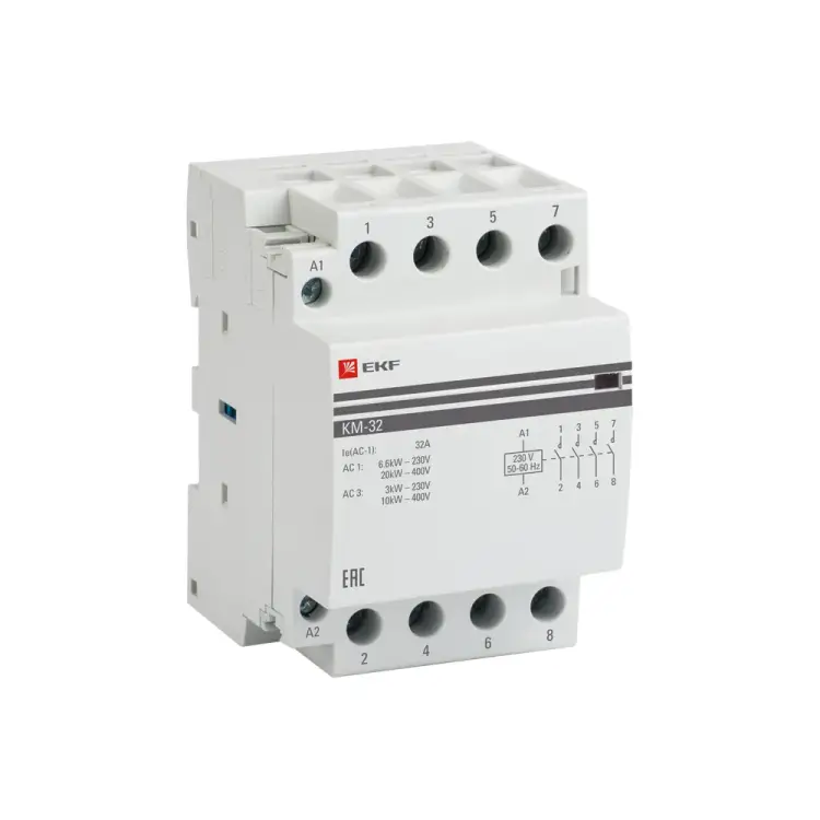 Модульный контактор EKF 40А km-3-40-40 1530998