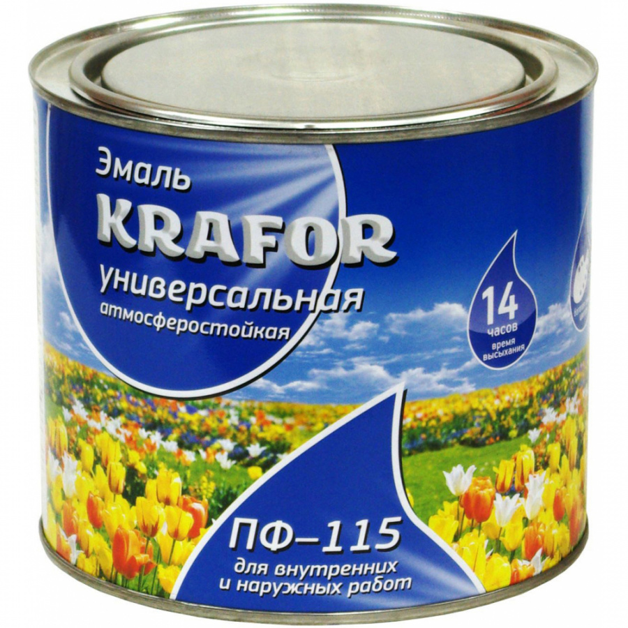 Универсальная эмаль KRAFOR ПФ-115