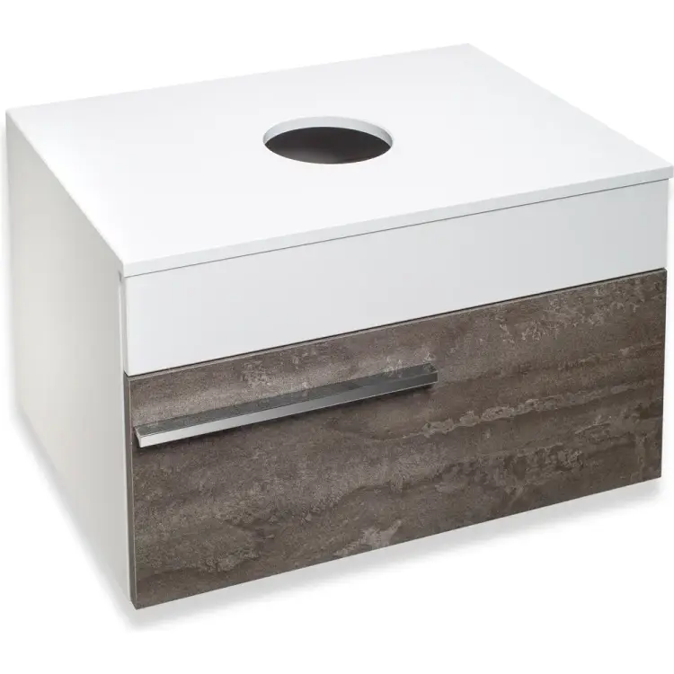 Подвесная тумба под накладной умывальник Runo Вудлайн 65 00-00001341