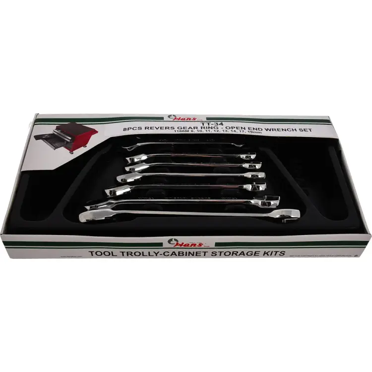 Набор трещоточных ключей HANS TT-34