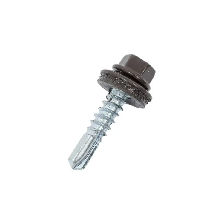 Саморез по металлу Daxmer №3 5,5х25 RAL8019 304312