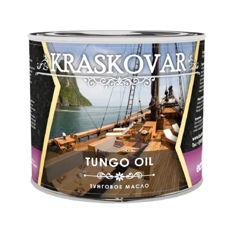 Тунговое масло для древесины Kraskovar Tungo Oil 1248