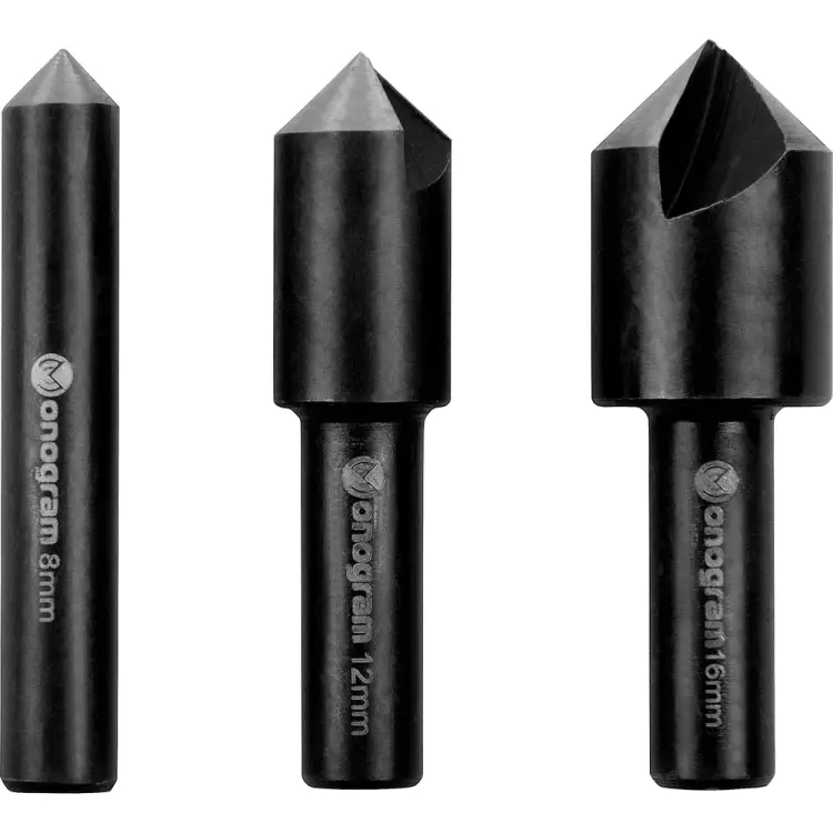 Набор зенкеров по дереву и цветным металлам MONOGRAM 106-632