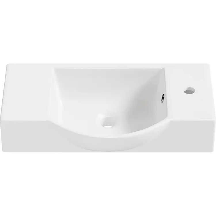 Подвесная накладная раковина Wellsee WC Area 151809000