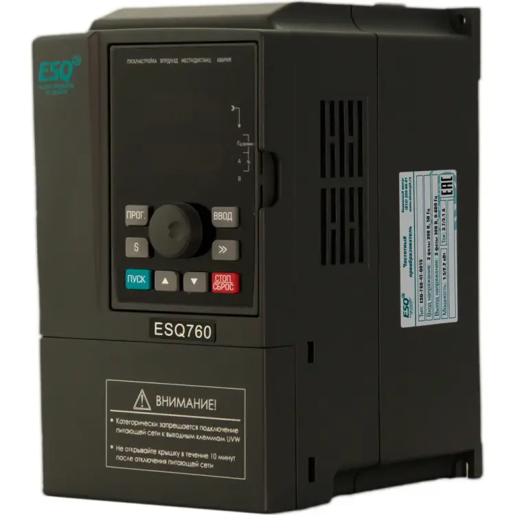 Частотный преобразователь ESQ 760-4T-0015 08.04.000643